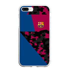 Чехол для iPhone 7Plus/8 Plus матовый с принтом FC Barca 2018 Creative uniform в Курске, Силикон | Область печати: задняя сторона чехла, без боковых панелей | fc | fc barcelona | fcb | барселона | спорт | спортивные | фк | футбол | футбольный клуб