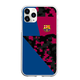 Чехол для iPhone 11 Pro матовый с принтом FC Barca 2018 Creative uniform в Курске, Силикон |  | fc | fc barcelona | fcb | барселона | спорт | спортивные | фк | футбол | футбольный клуб