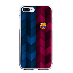 Чехол для iPhone 7Plus/8 Plus матовый с принтом FC Barca 2018 Creative uniform в Курске, Силикон | Область печати: задняя сторона чехла, без боковых панелей | fc | fc barcelona | fcb | барселона | спорт | спортивные | фк | футбол | футбольный клуб