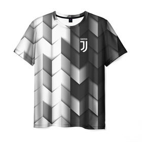 Мужская футболка 3D с принтом Juventus 2018 Geometry Sport в Курске, 100% полиэфир | прямой крой, круглый вырез горловины, длина до линии бедер | Тематика изображения на принте: fc | juventus | спорт | спортивные | фк | футбол | футбольный клуб | ювентус