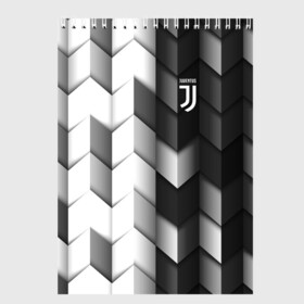 Скетчбук с принтом Juventus 2018 Geometry Sport в Курске, 100% бумага
 | 48 листов, плотность листов — 100 г/м2, плотность картонной обложки — 250 г/м2. Листы скреплены сверху удобной пружинной спиралью | Тематика изображения на принте: fc | juventus | спорт | спортивные | фк | футбол | футбольный клуб | ювентус