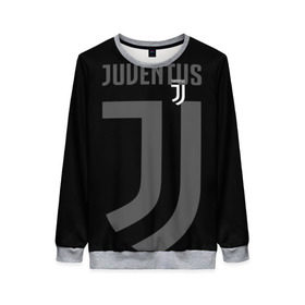 Женский свитшот 3D с принтом Juventus 2018 Original в Курске, 100% полиэстер с мягким внутренним слоем | круглый вырез горловины, мягкая резинка на манжетах и поясе, свободная посадка по фигуре | fc | juventus | спорт | спортивные | фк | футбол | футбольный клуб | ювентус