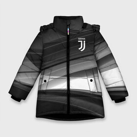 Зимняя куртка для девочек 3D с принтом Juventus 2018 Original в Курске, ткань верха — 100% полиэстер; подклад — 100% полиэстер, утеплитель — 100% полиэстер. | длина ниже бедра, удлиненная спинка, воротник стойка и отстегивающийся капюшон. Есть боковые карманы с листочкой на кнопках, утяжки по низу изделия и внутренний карман на молнии. 

Предусмотрены светоотражающий принт на спинке, радужный светоотражающий элемент на пуллере молнии и на резинке для утяжки. | Тематика изображения на принте: fc | juventus | спорт | спортивные | фк | футбол | футбольный клуб | ювентус