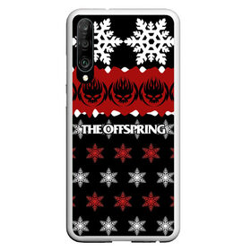 Чехол для Honor P30 с принтом Праздничный The Offspring в Курске, Силикон | Область печати: задняя сторона чехла, без боковых панелей | Тематика изображения на принте: the offspring | офспринг | оффспринг | рок