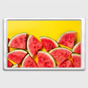 Магнит 45*70 с принтом арбуз в Курске, Пластик | Размер: 78*52 мм; Размер печати: 70*45 | Тематика изображения на принте: berry | food | fruit | health | rest | summer | vegan | vegetarianism | vitamins | watermelon | арбуз | веган | вегетарианство | витамины | еда | здоровье | лето | отдых | фрукты | ягода