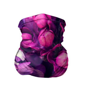 Бандана-труба 3D с принтом цветы в Курске, 100% полиэстер, ткань с особыми свойствами — Activecool | плотность 150‒180 г/м2; хорошо тянется, но сохраняет форму | botany | bouquet | flowers | fuchsia | leaves | magnolia | peony | pink | vintage | ботаника | букет | винтаж | листья | магнолия | пион | розовый | фуксия | цветы