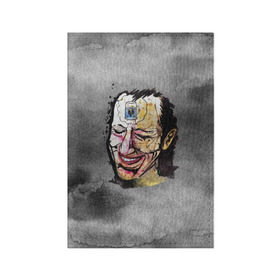 Обложка для паспорта матовая кожа с принтом Кровосток в Курске, натуральная матовая кожа | размер 19,3 х 13,7 см; прозрачные пластиковые крепления | Тематика изображения на принте: кровосток | шыло