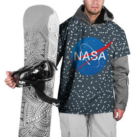 Накидка на куртку 3D с принтом NASA в Курске, 100% полиэстер |  | nasa | star | звезды | космос | наса
