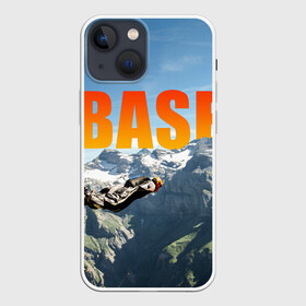 Чехол для iPhone 13 mini с принтом base jumping в Курске,  |  | adrenaline | b.a.s.e. | base jumping | danger | extreme | freedom | height | jump | parachute | risk | skydive | адреналин | бейс | бейсджампинг | высота | парашют | прыжок | риск | свобода | экстрим