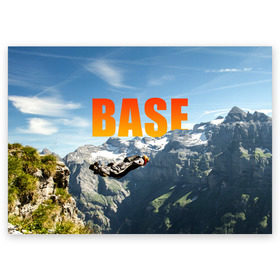 Поздравительная открытка с принтом base jumping в Курске, 100% бумага | плотность бумаги 280 г/м2, матовая, на обратной стороне линовка и место для марки
 | adrenaline | b.a.s.e. | base jumping | danger | extreme | freedom | height | jump | parachute | risk | skydive | адреналин | бейс | бейсджампинг | высота | парашют | прыжок | риск | свобода | экстрим