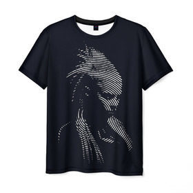 Мужская футболка 3D с принтом Йоланди Фиссер в Курске, 100% полиэфир | прямой крой, круглый вырез горловины, длина до линии бедер | Тематика изображения на принте: die antwoord | yolandi visser |   | йоланди фиссер