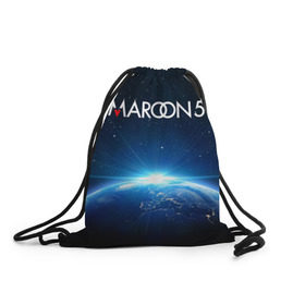 Рюкзак-мешок 3D с принтом Maroon 5 в Курске, 100% полиэстер | плотность ткани — 200 г/м2, размер — 35 х 45 см; лямки — толстые шнурки, застежка на шнуровке, без карманов и подкладки | adam | levine | maroon 5 | адам | левин | марун 5
