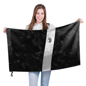 Флаг 3D с принтом Juventus 2018 Line в Курске, 100% полиэстер | плотность ткани — 95 г/м2, размер — 67 х 109 см. Принт наносится с одной стороны | fc | juventus | спорт | спортивные | фк | футбол | футбольный клуб | ювентус