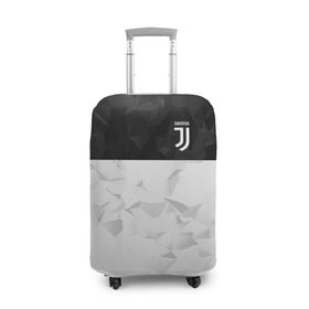 Чехол для чемодана 3D с принтом Juventus 2018 Black and White в Курске, 86% полиэфир, 14% спандекс | двустороннее нанесение принта, прорези для ручек и колес | fc | juventus | спорт | спортивные | фк | футбол | футбольный клуб | ювентус