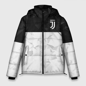 Мужская зимняя куртка 3D с принтом Juventus 2018 Black and White в Курске, верх — 100% полиэстер; подкладка — 100% полиэстер; утеплитель — 100% полиэстер | длина ниже бедра, свободный силуэт Оверсайз. Есть воротник-стойка, отстегивающийся капюшон и ветрозащитная планка. 

Боковые карманы с листочкой на кнопках и внутренний карман на молнии. | fc | juventus | спорт | спортивные | фк | футбол | футбольный клуб | ювентус