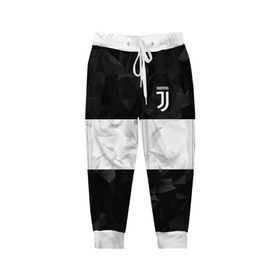 Детские брюки 3D с принтом Juventus 2018 White Line в Курске, 100% полиэстер | манжеты по низу, эластичный пояс регулируется шнурком, по бокам два кармана без застежек, внутренняя часть кармана из мелкой сетки | fc | juventus | спорт | спортивные | фк | футбол | футбольный клуб | ювентус