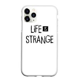 Чехол для iPhone 11 Pro Max матовый с принтом Life is Strange в Курске, Силикон |  | life is strange 2 | игра | лайф ис стрэндж | надпись