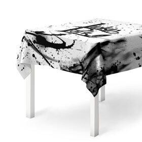 Скатерть 3D с принтом Linkin Park в Курске, 100% полиэстер (ткань не мнется и не растягивается) | Размер: 150*150 см | chester bennington | linkin park | беннингтон честер | линкин парк