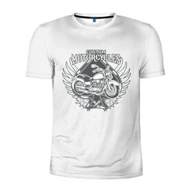Мужская футболка 3D спортивная с принтом Vintage motocycle 4 в Курске, 100% полиэстер с улучшенными характеристиками | приталенный силуэт, круглая горловина, широкие плечи, сужается к линии бедра | Тематика изображения на принте: 