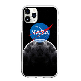 Чехол для iPhone 11 Pro матовый с принтом NASA MOON в Курске, Силикон |  | galaxy | moon | nasa | space | астрономия | известные | космос | луна | наса | планет