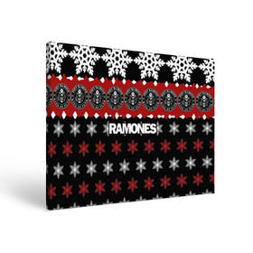 Холст прямоугольный с принтом Праздничный Ramones в Курске, 100% ПВХ |  | ramones | группа | джонни | джоуи | ди ди томми | знак | красный | марк | надпись | новогодний | новый год | панк | поп | праздник | раманес | раманэс | рамон | рамонес | рамонэс | рамоун | рамоунз | рамоунс