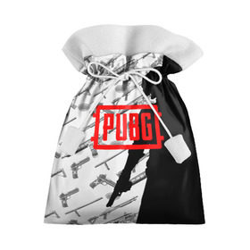 Подарочный 3D мешок с принтом PUBG WEAPONS в Курске, 100% полиэстер | Размер: 29*39 см | Тематика изображения на принте: playerunknowns battlegrounds | pubg