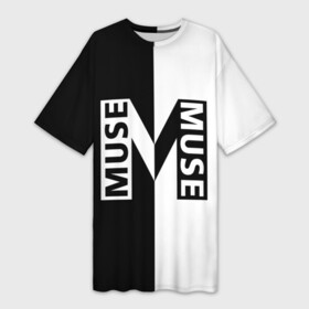 Платье-футболка 3D с принтом Muse в Курске,  |  | muse | альтернативный | группа | доминик ховард | крис уолстенхолм | мосе | моус | моусе | муз | муза | музе | музыка | мусе | мэттью беллами | прогрессивный | рок | симфонический | спейс | спейсрок