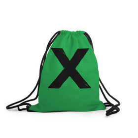 Рюкзак-мешок 3D с принтом Ed Sheeran_11 в Курске, 100% полиэстер | плотность ткани — 200 г/м2, размер — 35 х 45 см; лямки — толстые шнурки, застежка на шнуровке, без карманов и подкладки | ed sheeran | музыкант | х