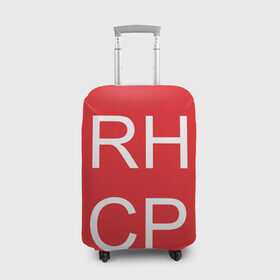 Чехол для чемодана 3D с принтом RHCP в Курске, 86% полиэфир, 14% спандекс | двустороннее нанесение принта, прорези для ручек и колес | frusciante | red hot chilli peppers | rock | кидис | перцы | рэд хот | фли | фрушчанте | чилли пэпперс | энтони киддис