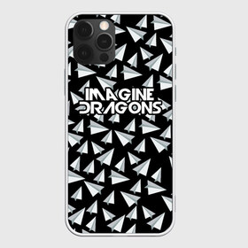 Чехол для iPhone 12 Pro Max с принтом IMAGINE DRAGONS в Курске, Силикон |  | imagine dragons | бумажный самолетик | драгонс | самолетик