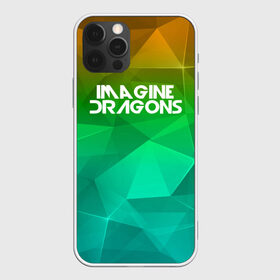 Чехол для iPhone 12 Pro Max с принтом IMAGINE DRAGONS в Курске, Силикон |  | геометрия | градиент | драгонс | треугольники