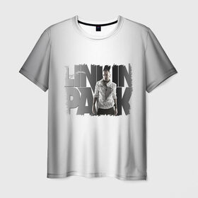 Мужская футболка 3D с принтом Linkin Park в Курске, 100% полиэфир | прямой крой, круглый вырез горловины, длина до линии бедер | bennington | chester | linkin park | альтернативный | беннингтон | группа | ленкин | линкин | майк | метал | музыкант | ню | нюметал | парк | певец | рок | рэп | честер | электроник