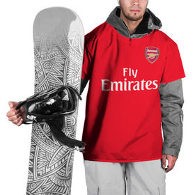 Накидка на куртку 3D с принтом Месут Озил в Курске, 100% полиэстер |  | arsenal | fc | football club | английская премьер лига | англия | арсенал | болельщики | великобритания | канониры | озил месут | футбол | футбольный клуб