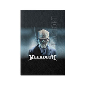 Обложка для паспорта матовая кожа с принтом Megadeth в Курске, натуральная матовая кожа | размер 19,3 х 13,7 см; прозрачные пластиковые крепления | Тематика изображения на принте: megadeth |   megadet | группа | дирк вербурен | дэвид эллефсон | дэйв мастейн | кико лоурейро | мегадет | мегадетх | метал | рок | трэш | трэшметал | тяжелый | хард | хардрок | хеви | хевиметал