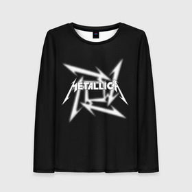 Женский лонгслив 3D с принтом Metallica в Курске, 100% полиэстер | длинные рукава, круглый вырез горловины, полуприлегающий силуэт | american | band | cliff burton | dave mustaine | hard | james hatfield | jason newsted | kirk hammett | lars ulrich | metal | metallica | robert trujillo | rock | ron mcgowney | thrash | американская | джеймс хэтфилд | ларс ул | метал группа | трэш метал 