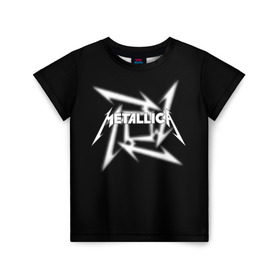 Детская футболка 3D с принтом Metallica в Курске, 100% гипоаллергенный полиэфир | прямой крой, круглый вырез горловины, длина до линии бедер, чуть спущенное плечо, ткань немного тянется | american | band | cliff burton | dave mustaine | hard | james hatfield | jason newsted | kirk hammett | lars ulrich | metal | metallica | robert trujillo | rock | ron mcgowney | thrash | американская | джеймс хэтфилд | ларс ул | метал группа | трэш метал 