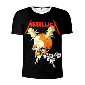 Мужская футболка 3D спортивная с принтом Metallica в Курске, 100% полиэстер с улучшенными характеристиками | приталенный силуэт, круглая горловина, широкие плечи, сужается к линии бедра | american | band | cliff burton | dave mustaine | hard | james hatfield | jason newsted | kirk hammett | lars ulrich | metal | metallica | robert trujillo | rock | ron mcgowney | thrash | американская | джеймс хэтфилд | ларс ул | метал группа | трэш метал 
