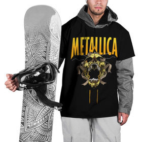 Накидка на куртку 3D с принтом Metallica в Курске, 100% полиэстер |  | 