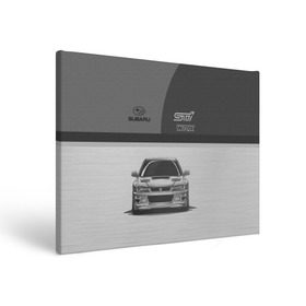 Холст прямоугольный с принтом Subaru в Курске, 100% ПВХ |  | car | impreza | jdm | race | sti | subaru | wrx | авто | гонки | импреза | машина | субару