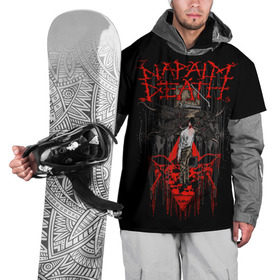 Накидка на куртку 3D с принтом Napalm death в Курске, 100% полиэстер |  | Тематика изображения на принте: core | grind | grindcore | metal | trash | грайндкор | дет | дэт | метал | напалм | трэш | трэшкор