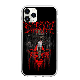 Чехол для iPhone 11 Pro Max матовый с принтом Napalm death в Курске, Силикон |  | Тематика изображения на принте: core | grind | grindcore | metal | trash | грайндкор | дет | дэт | метал | напалм | трэш | трэшкор