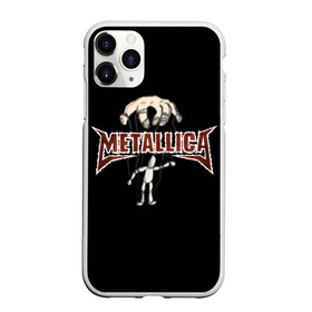Чехол для iPhone 11 Pro Max матовый с принтом Metallica в Курске, Силикон |  | american | band | cliff burton | dave mustaine | hard | james hatfield | jason newsted | kirk hammett | lars ulrich | metal | metallica | robert trujillo | rock | ron mcgowney | thrash | американская | джеймс хэтфилд | ларс ул | метал группа | трэш метал 