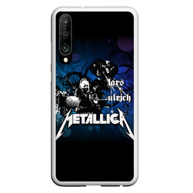 Чехол для Honor P30 с принтом Metallica в Курске, Силикон | Область печати: задняя сторона чехла, без боковых панелей | american | band | cliff burton | dave mustaine | hard | james hatfield | jason newsted | kirk hammett | lars ulrich | metal | metallica | robert trujillo | rock | ron mcgowney | thrash | американская | джеймс хэтфилд | ларс ул | метал группа | трэш метал 