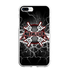 Чехол для iPhone 7Plus/8 Plus матовый с принтом Metallica в Курске, Силикон | Область печати: задняя сторона чехла, без боковых панелей | american | band | cliff burton | dave mustaine | hard | james hatfield | jason newsted | kirk hammett | lars ulrich | metal | metallica | robert trujillo | rock | ron mcgowney | thrash | американская | джеймс хэтфилд | ларс ул | метал группа | трэш метал 