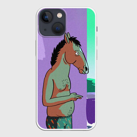 Чехол для iPhone 13 mini с принтом BoJack в Курске,  |  | bojack horseman | конь боджек | лошадь боджек