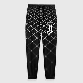 Мужские брюки 3D с принтом Juventus 2018 Line в Курске, 100% полиэстер | манжеты по низу, эластичный пояс регулируется шнурком, по бокам два кармана без застежек, внутренняя часть кармана из мелкой сетки | fc | juventus | спорт | спортивные | фк | футбол | футбольный клуб | ювентус