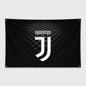 Флаг-баннер с принтом JUVENTUS STRIPES STYLE в Курске, 100% полиэстер | размер 67 х 109 см, плотность ткани — 95 г/м2; по краям флага есть четыре люверса для крепления | fc | juventus | спорт | спортивные | фк | футбол | ювентус