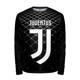 Мужской лонгслив 3D с принтом Juventus 2018 Line в Курске, 100% полиэстер | длинные рукава, круглый вырез горловины, полуприлегающий силуэт | fc | juventus | спорт | спортивные | фк | футбол | ювентус