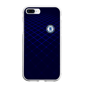 Чехол для iPhone 7Plus/8 Plus матовый с принтом Chelsea 2018 Uniform в Курске, Силикон | Область печати: задняя сторона чехла, без боковых панелей | chelsea | fc | спорт | спортивные | фк | футбол | челси