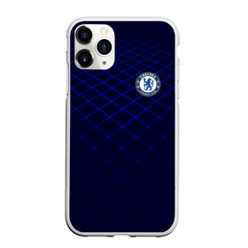 Чехол для iPhone 11 Pro матовый с принтом Chelsea 2018 Uniform в Курске, Силикон |  | chelsea | fc | спорт | спортивные | фк | футбол | челси